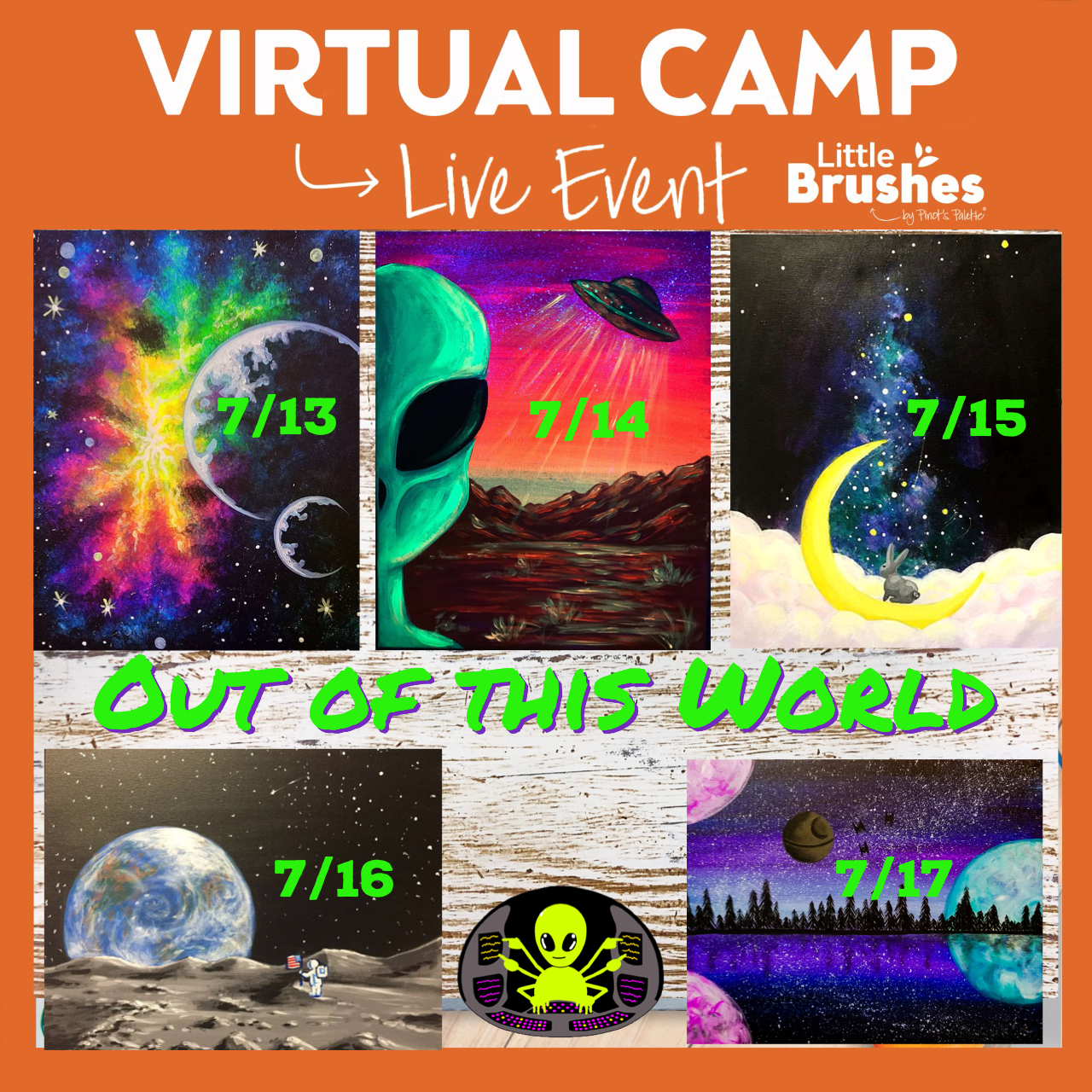 FULL WEEK OF PAINTING CAMP